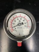 McDaniel Controls Ammonia Pressure Gauge (1/4" NPT)