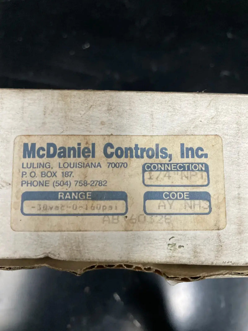 McDaniel Controls Ammonia Pressure Gauge (1/4" NPT)