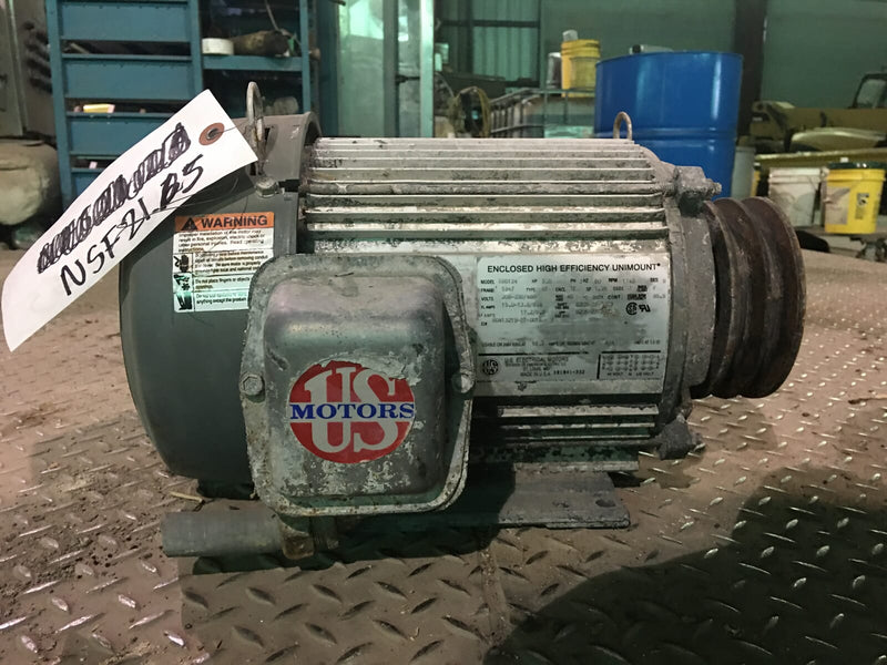 Teco-Westinghouse ASHE-UW005 Motor (200 HP, 3548 RPM, 460 V)