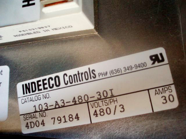 Indeeco Electric Duct Heater Indeeco 