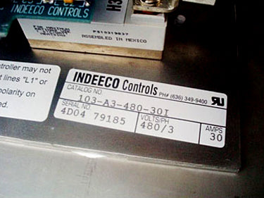 Indeeco Electric Duct Heater Indeeco 
