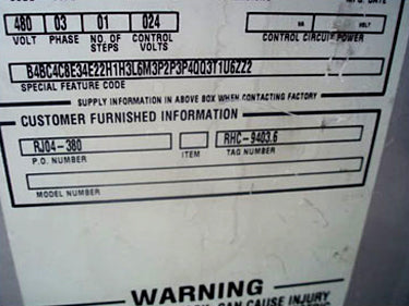 Indeeco Electric Duct Heater Indeeco 