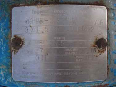 Ingersoll-Dresser Centrifugal Pump Ingersoll-Dresser 
