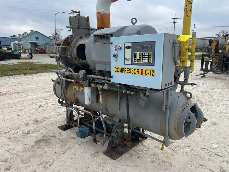 FES 16S Rotary Screw Compressor Package (Kobe KS16SGB, 200 HP 230 V)