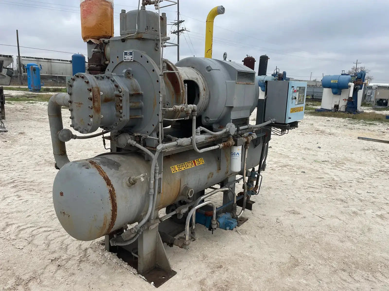 FES 16S Rotary Screw Compressor Package (Kobe KS16SGB, 200 HP 230 V)