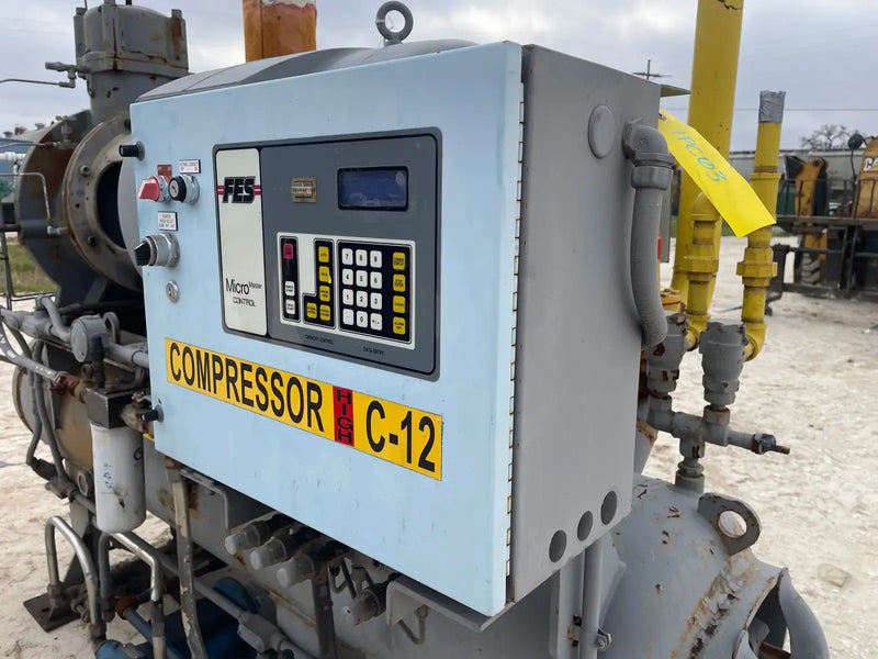 FES 16S Rotary Screw Compressor Package (Kobe KS16SGB, 200 HP 230 V)