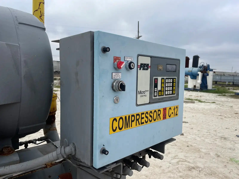 FES 16S Rotary Screw Compressor Package (Kobe KS16SGB, 200 HP 230 V)