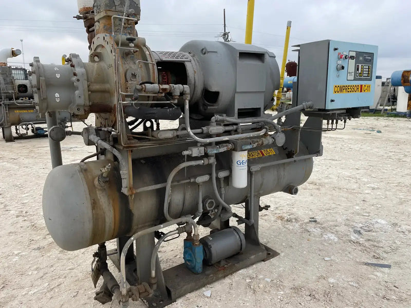 FES 12S Rotary Screw Compressor Package (Kobe KS12SGB, 100 HP 230 V)
