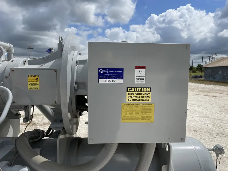 Paquete de compresor de tornillo rotativo Mycom N220JS-LI-E-250 (N220JS-LI-E-250, 250 HP 460 V, panel de control micro Mycom)