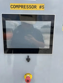 Mycom N220JS-LI-E-250 Rotary Screw Compressor Package (N220JS-LI-E-250, 250 HP 460 V, Mycom Micro Control Panel)