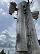 Recirculador de amoníaco vertical Delta Tee International LSP-3008-V (30 pulgadas x 115 pulgadas, 413 galones, bombas de 2-1 HP).