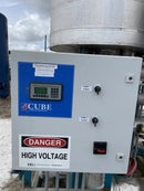 Recirculador de amoníaco vertical Delta Tee International LSP-3008-V (30 pulgadas x 115 pulgadas, 413 galones, bombas de 2-1 HP).