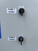 Recirculador de amoníaco vertical Delta Tee International LSP-3008-V (30 pulgadas x 115 pulgadas, 413 galones, bombas de 2-1 HP).