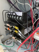 Recirculador de amoníaco vertical Delta Tee International LSP-3008-V (30 pulgadas x 115 pulgadas, 413 galones, bombas de 2-1 HP).