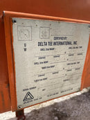 Delta Tee International HPR-301C-P Horizontal Ammonia Receiver ( 30in. X 139in. 487 Gallons)