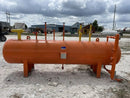 Delta Tee International HPR-301C-P Horizontal Ammonia Receiver ( 30in. X 139in. 487 Gallons)