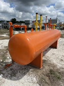 Delta Tee International HPR-301C-P Horizontal Ammonia Receiver ( 30in. X 139in. 487 Gallons)