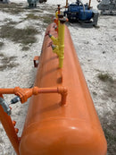 Delta Tee International HPR-301C-P Horizontal Ammonia Receiver ( 30in. X 139in. 487 Gallons)