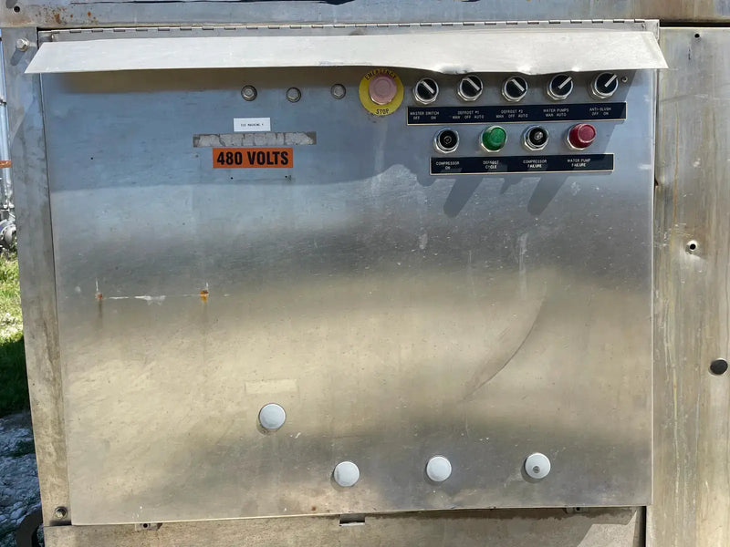 Turbo Ice CF 40 SC Plate Ice Maker (Halocarbon (Freon) Refrigeration, 20 Ton Day)