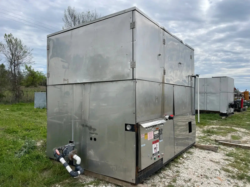 Turbo Ice CF 40 SC Plate Ice Maker (Halocarbon (Freon) Refrigeration, 20 Ton Day)