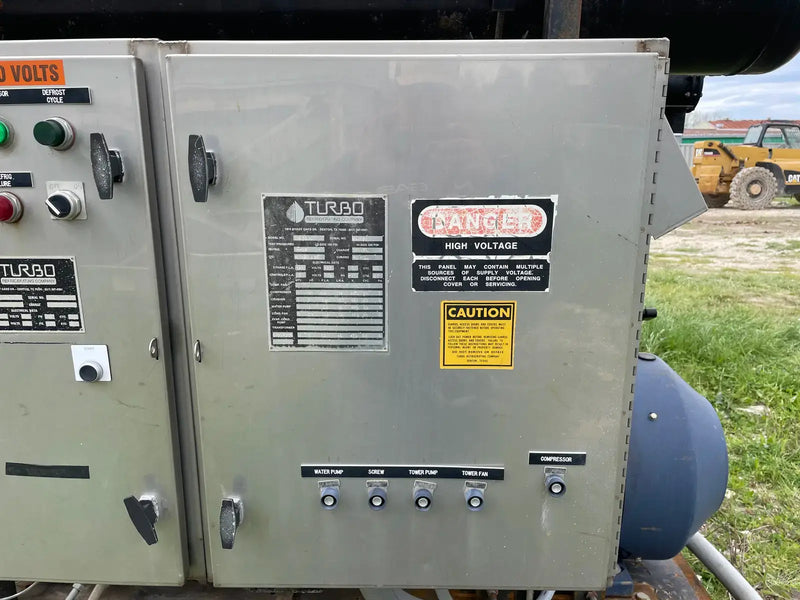 Turbo Ice TIG 33 SC Plate Ice Maker (Halocarbon (Freon) Refrigeration, 33 Ton Day)