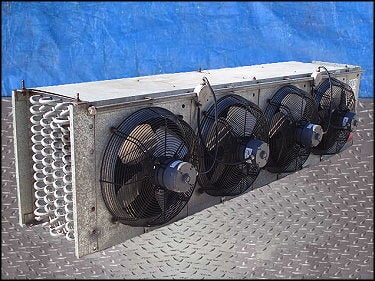 Krack 4-Fan Ammonia Evaporator Krack 