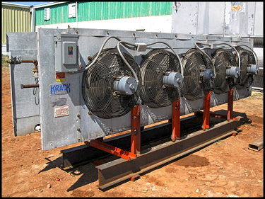 Krack 5-Fan Ammonia Evaporator – 9.7 Tons Krack 