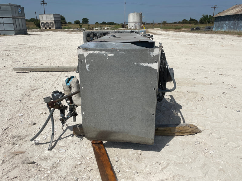 Krack DT4S-925-DXA-HGC-LH Ammonia Evaporator Coil- 10.69 TR 4 Fans (Low/Medium Temperature) Krack 
