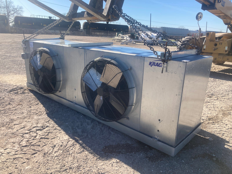 Krack (Hussmann) SM24E-989-AMM 460/3 T IP Evaporator Coil - 12.975 TR, 2 Fan (Low/Medium Temperature) Krack 