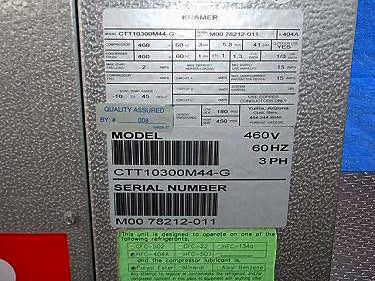 Kramer CTT Thermobank Condensing System- 3 Ton Kramer 