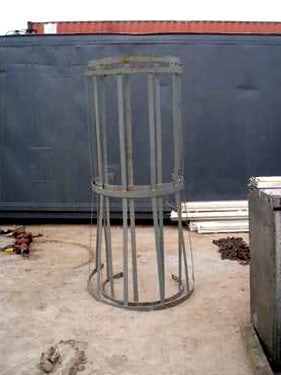 Ladder Safety Cage Not Specified 