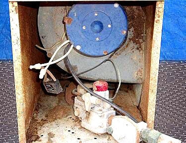 L.B. White Direct Fired Circulating Construction Heater L.B. White Direct 