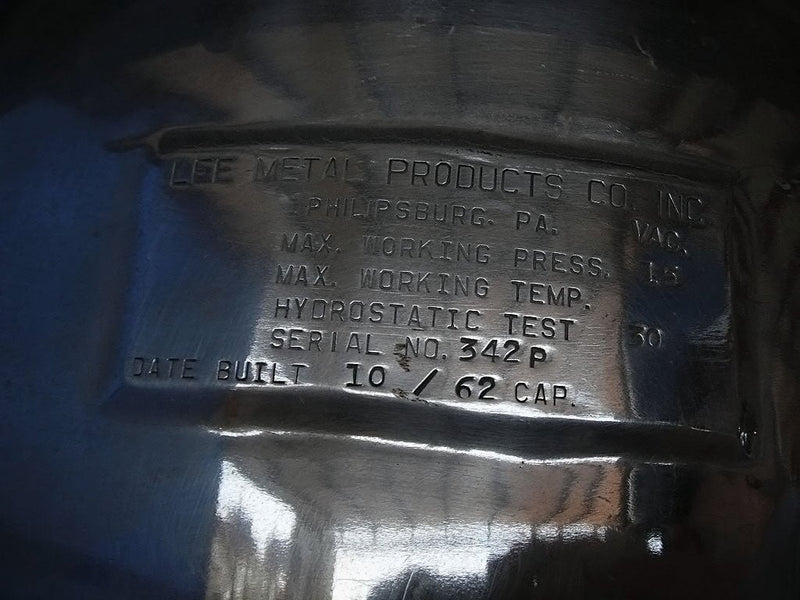 Lee Industries Metal Products Vacuum Kettle- 10 Gallon Lee Industries Inc. 