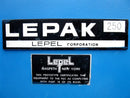 Lepel Corporation Lepak 250 Induction Sealer Lepel 