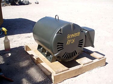 Lincoln Electrical Motor-50 Hp Lincoln 