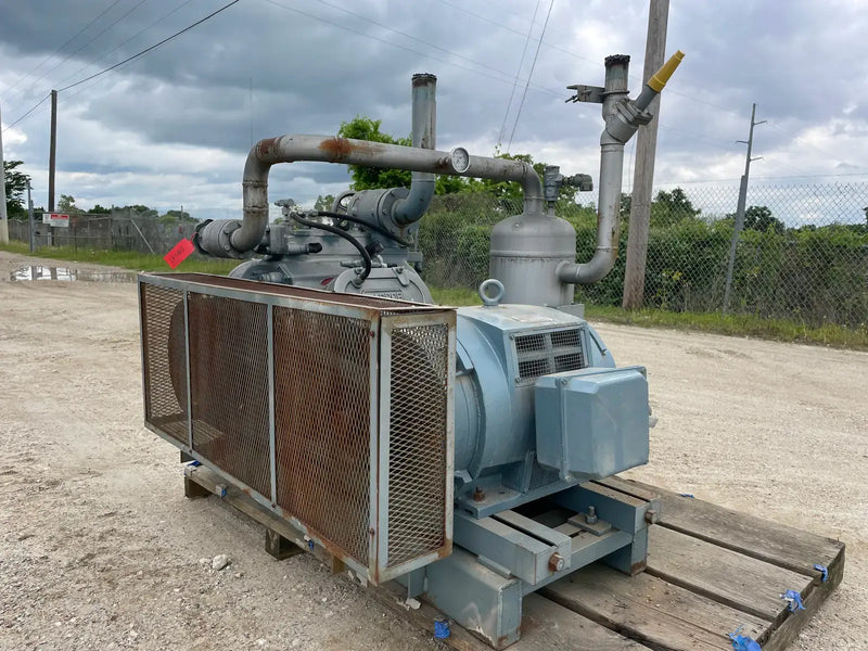Paquete de compresor alternativo Sabroe SMC-106E de 6 cilindros (75 HP, 208-230/460 V)