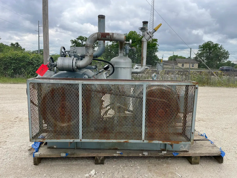 Paquete de compresor alternativo Sabroe SMC-106E de 6 cilindros (75 HP, 208-230/460 V)