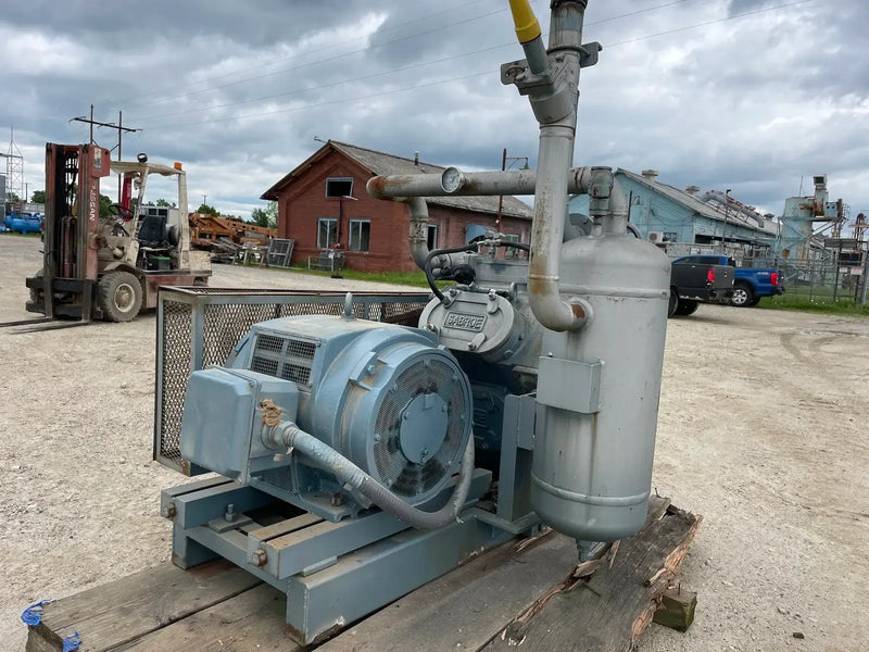 Paquete de compresor alternativo Sabroe SMC-106E de 6 cilindros (75 HP, 208-230/460 V)