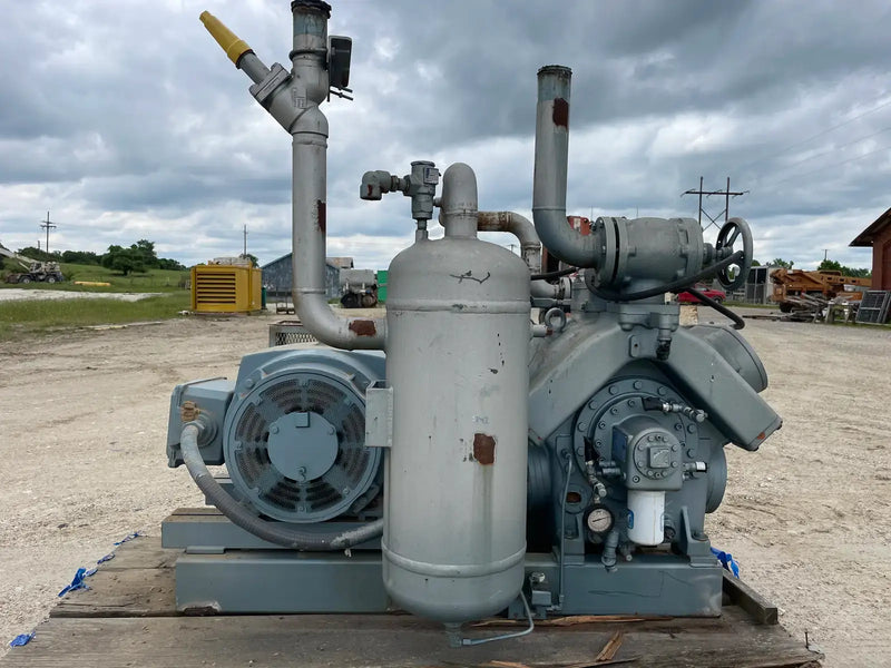 Paquete de compresor alternativo Sabroe SMC-106E de 6 cilindros (75 HP, 208-230/460 V)