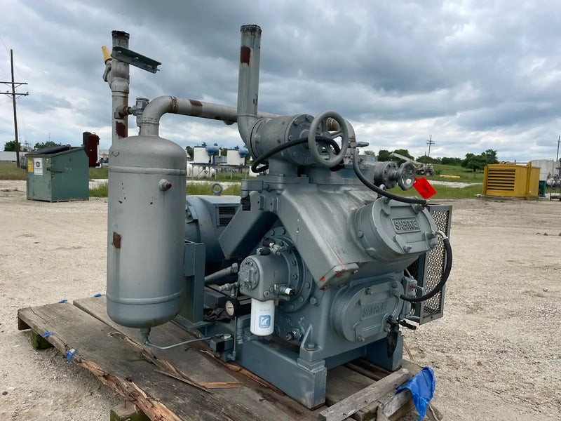 Paquete de compresor alternativo Sabroe SMC-106E de 6 cilindros (75 HP, 208-230/460 V)