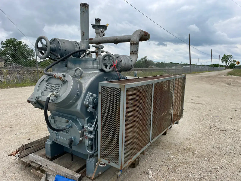 Paquete de compresor alternativo Sabroe SMC-106E de 6 cilindros (75 HP, 208-230/460 V)