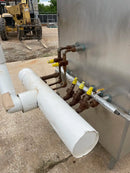 Chester-Jensen Co B-8-OT-3-32 Plate Chiller (5-60 X 45 Stainless Steel Plates)