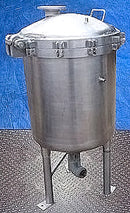 Louis De Markus Stainless Steel Crystalflo Filter- 50 Gallon Louis de Markus Corp 