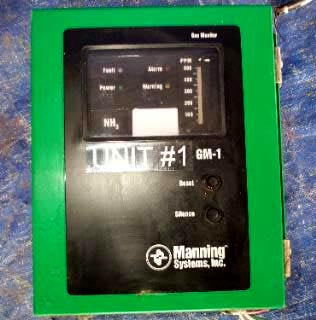 Manning Systems Gas Monitor Model GM-1 Manning Systems 