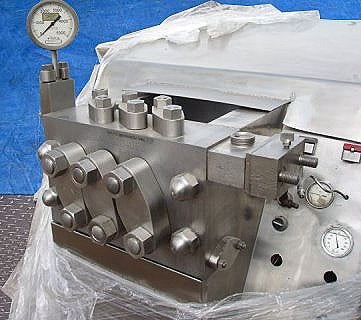 Manton Gaulin Homogenizer, Model 1000 MC18 3PS Not Specified 