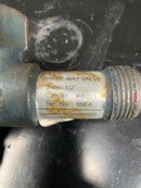 Hansen Technologies H8021 Three-Way Shut-Off Valve (1/2")