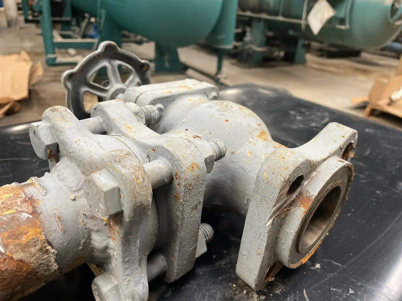 Válvula de cierre en ángulo de amoníaco de Henry Technologies (2")