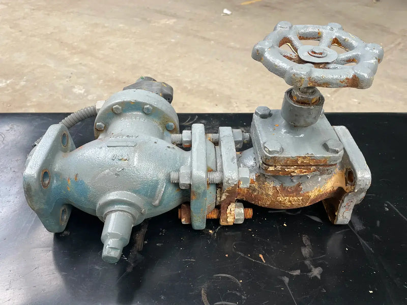 Válvula de cierre de Henry Technologies con válvula solenoide Parker S7F (2")