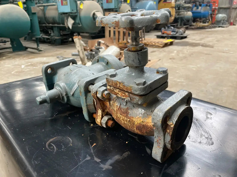 Válvula de cierre de Henry Technologies con válvula solenoide Parker S7F (2")