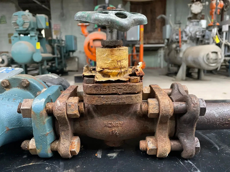 Válvula solenoide Parker Refrigeration Amoníaco S4A con válvula de cierre de globo (1-1/4")